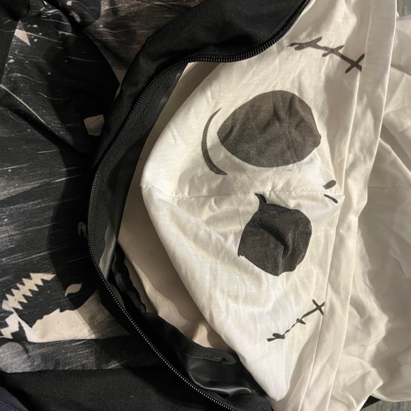 Nightmare before Christmas Jack skellington backpack with hood - Picture 3 of 5